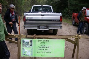 Active logging discovered in the Chapman Creek Community Drinking Watershed, Sunshine Coast